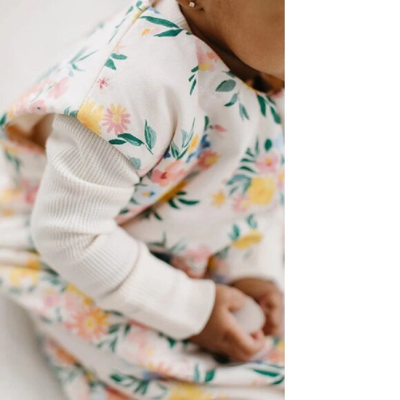 Loulou Lollipop TENCEL Sleep Bag 2.5 Tog - Floral Bouquet, 18-36 Months - Picture 4 of 9